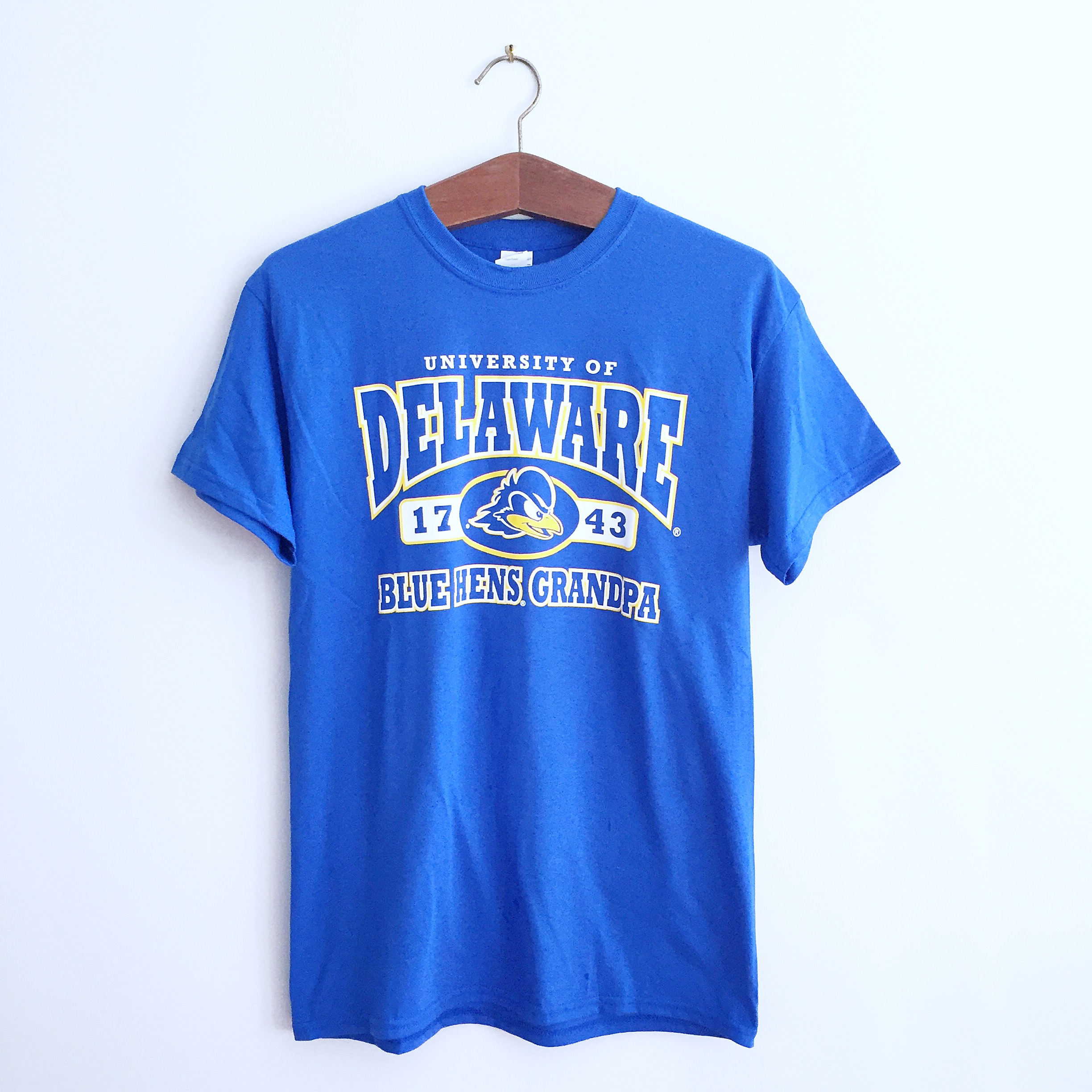 University of Delaware Grandpa T-shirt – Royal – National 5 and 10