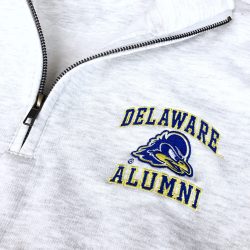 University of Delaware Champion Arched Delaware Hoodie Sweatshirt - Yellow