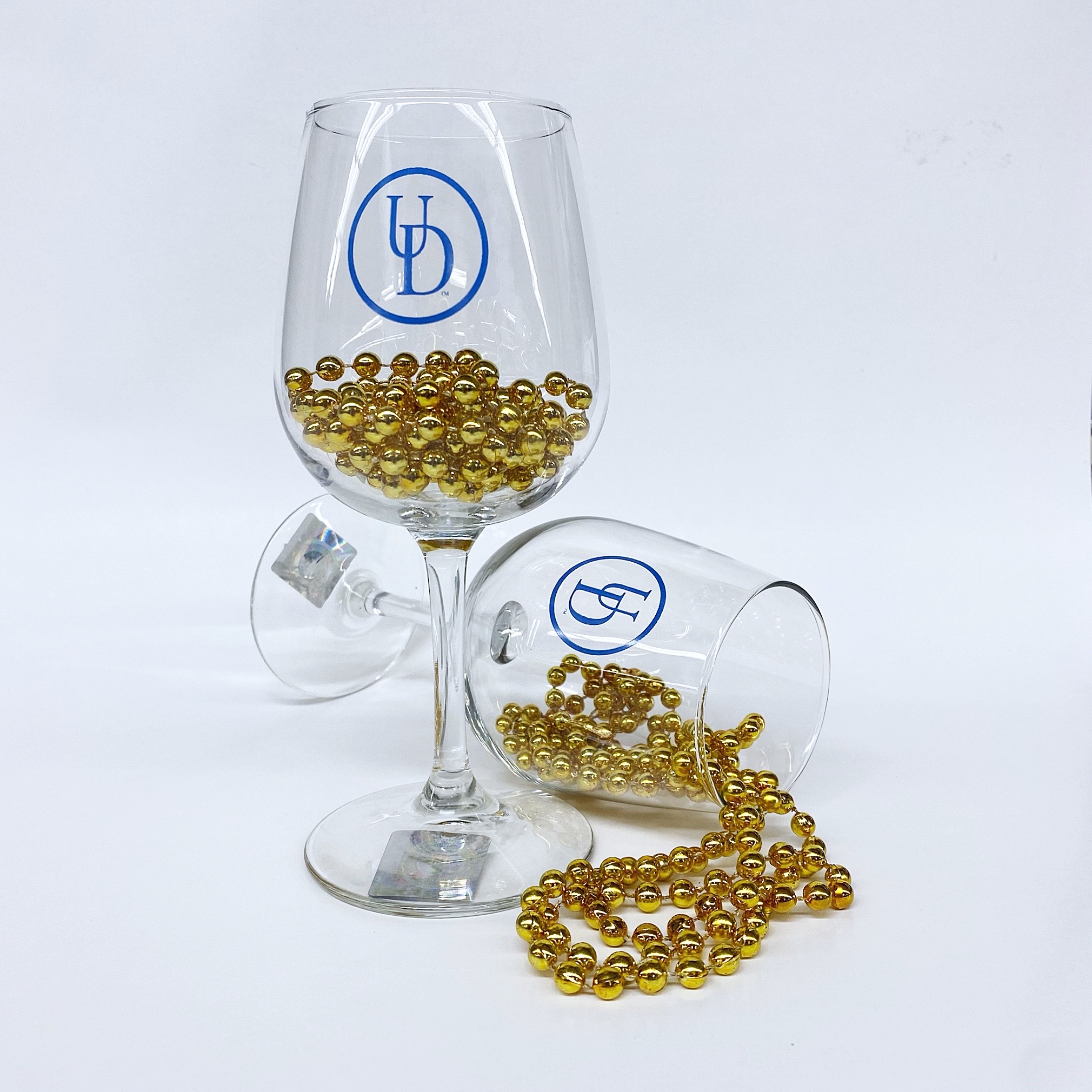 University of Delaware Wine Glasses - Set of 2