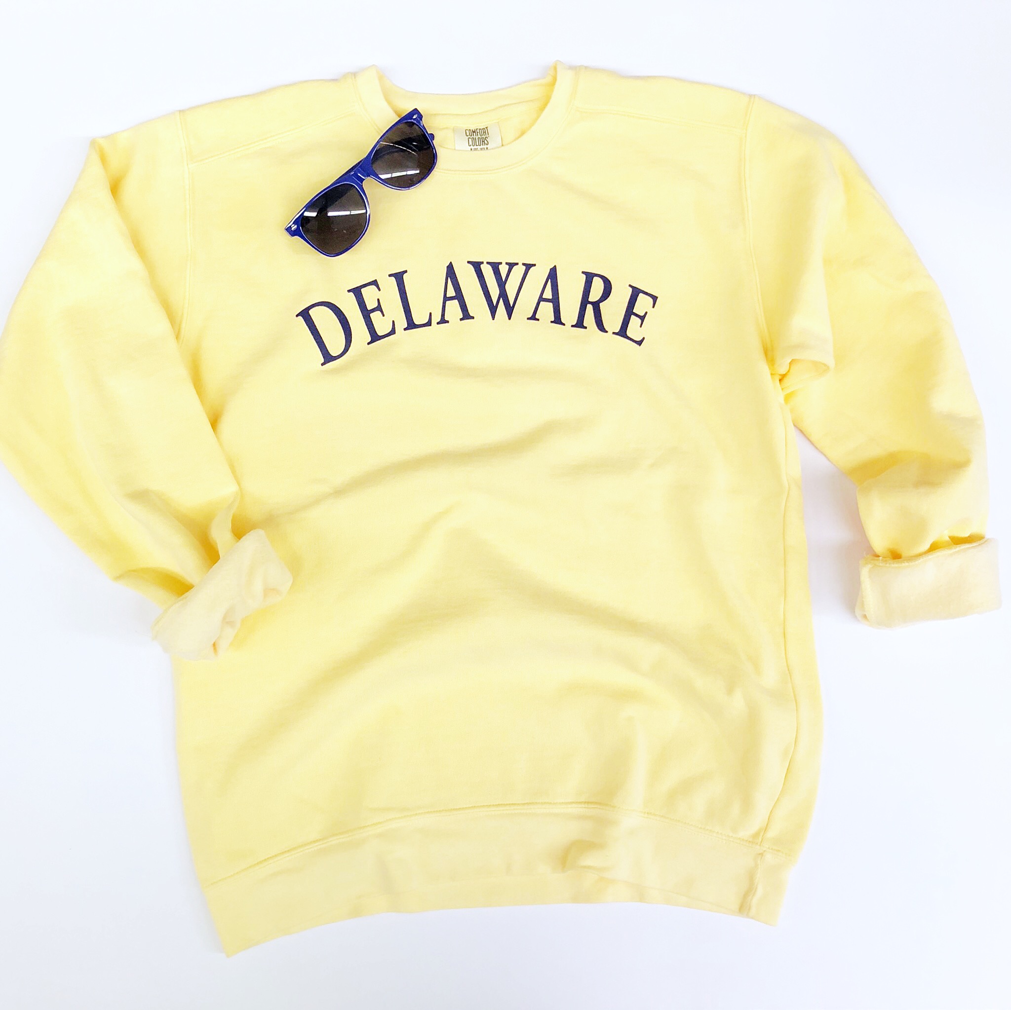 Comfort Colors Arched Delaware Crew 