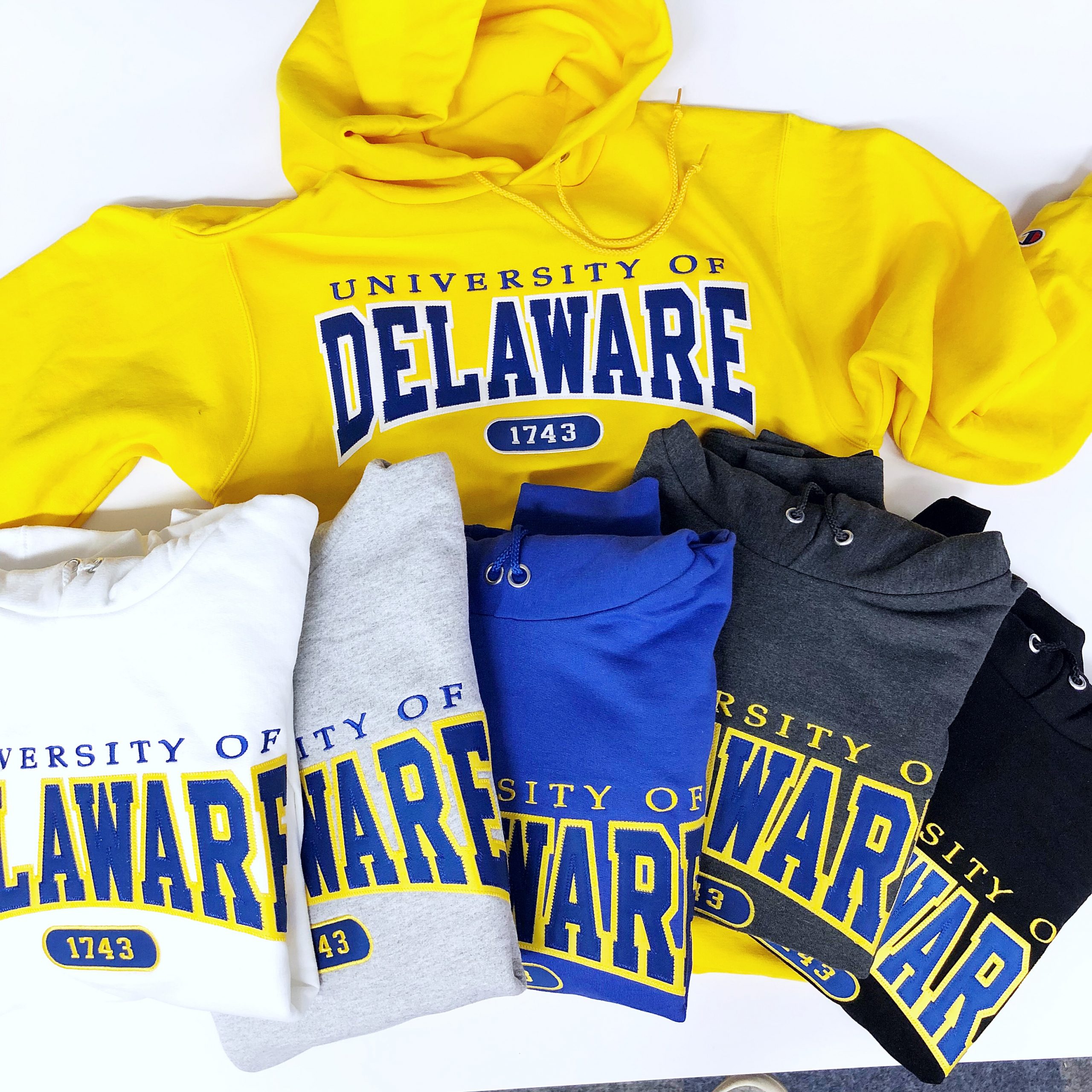 University of Delaware League Heritage Triblend Hooded Sweatshirt