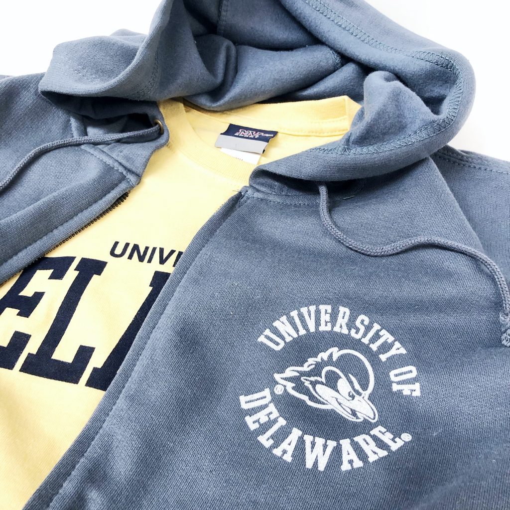 University of Delaware MV Full-Zip Hoodie Sweatshirt – Lake – National ...