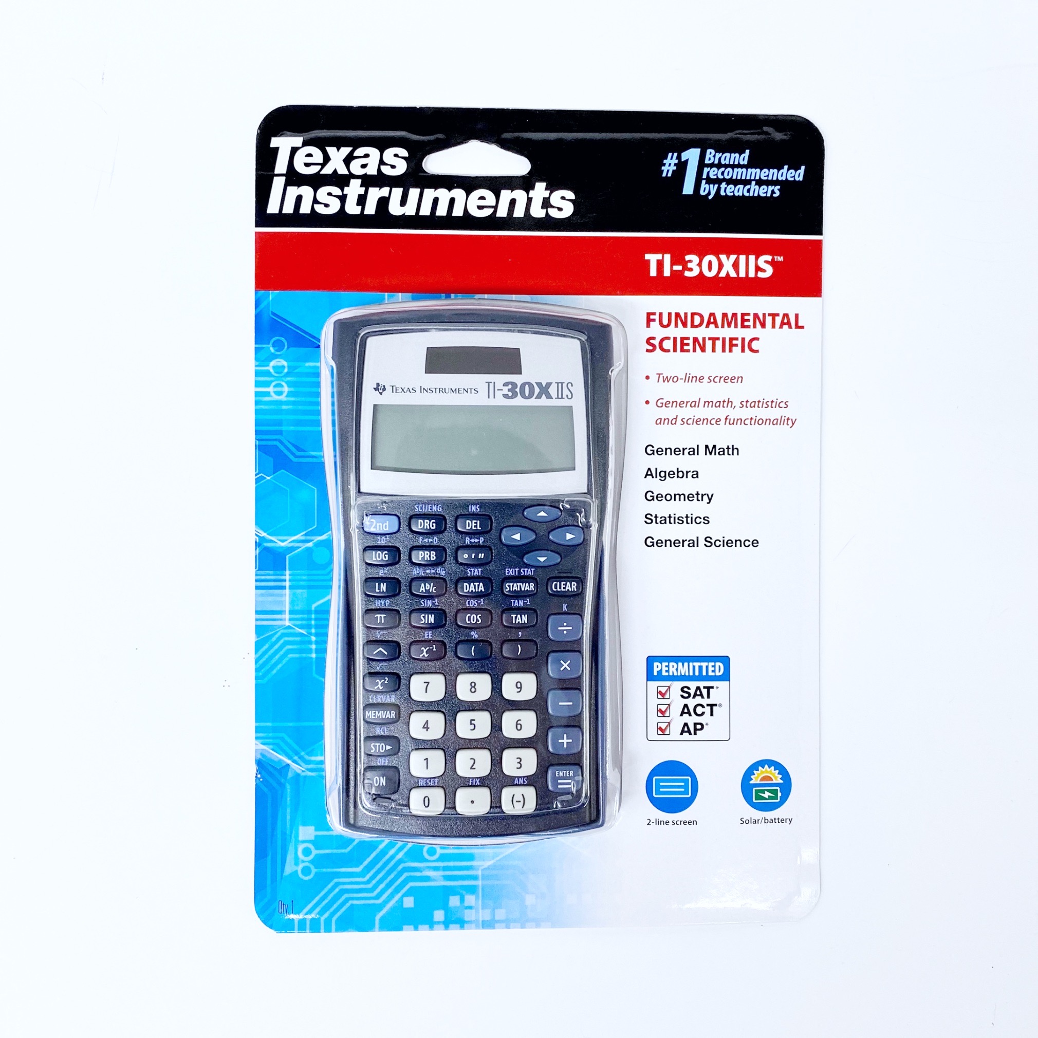 Texas Instruments TI-30XIIS Fundamental Scientific Calculator