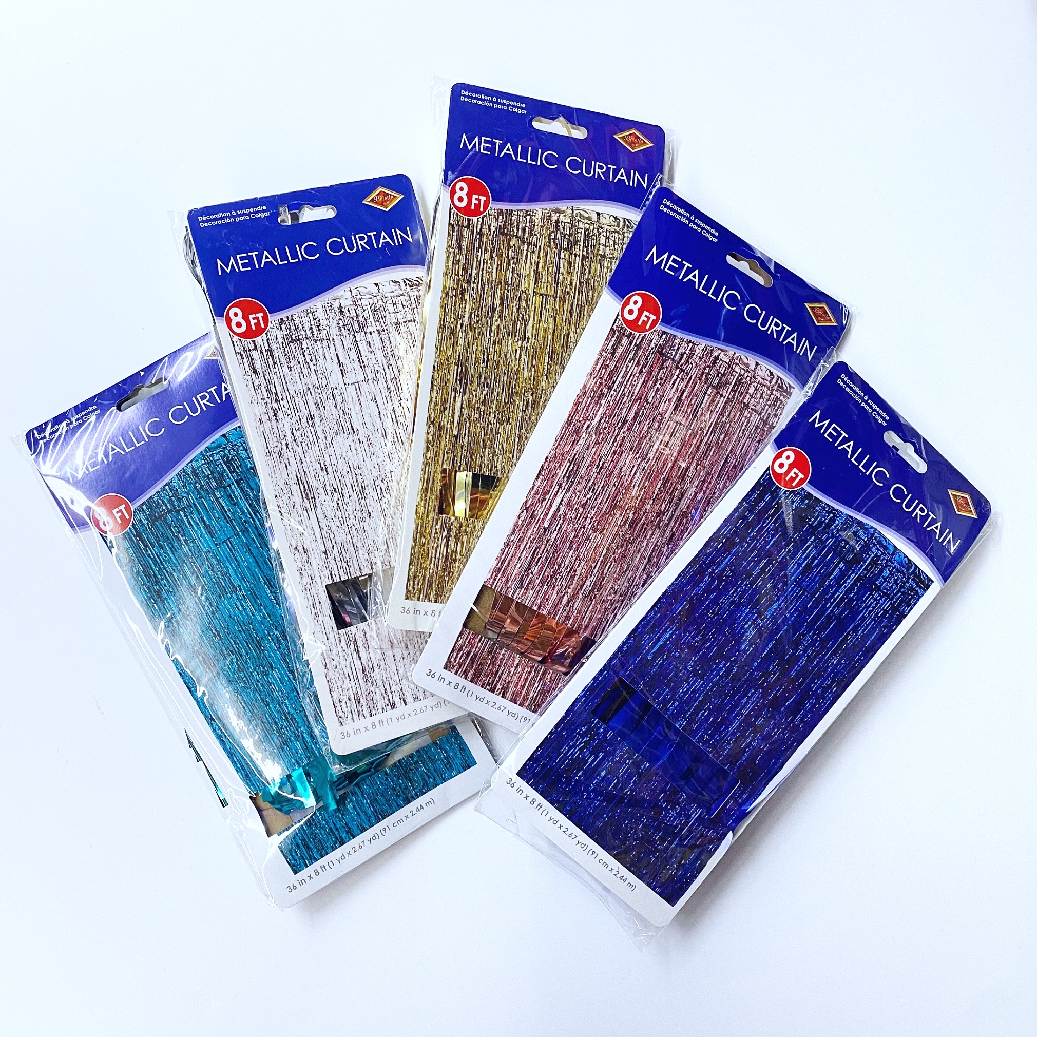 Elegant Shimmer Metallic CARDSTOCK Variety Pack (8 Colors / 5 each
