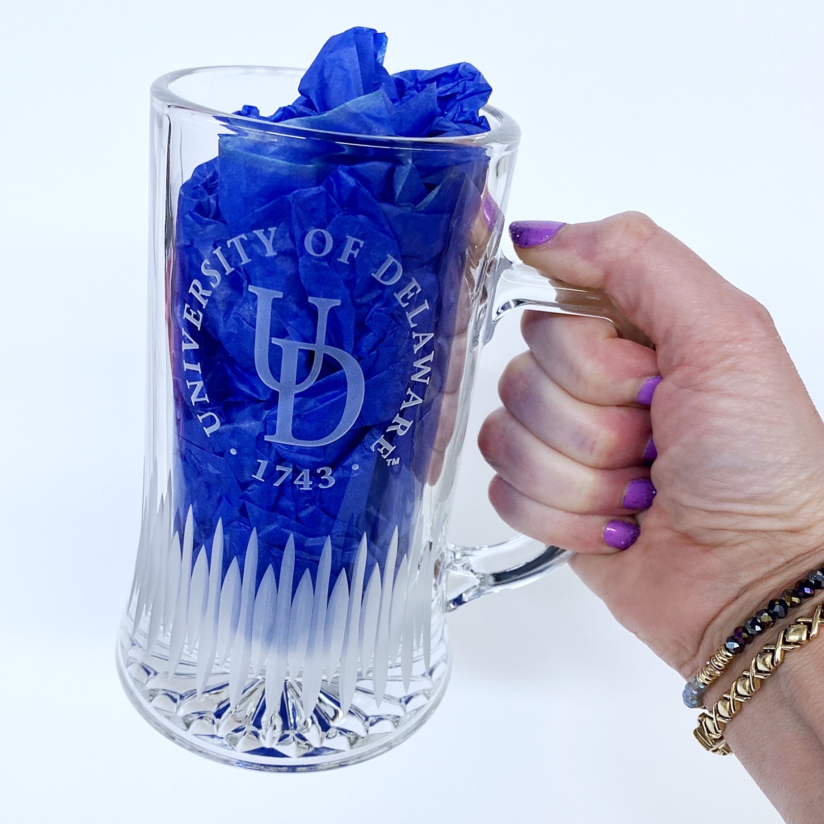 University of Delaware Color Block Can Koozie – National 5 and 10